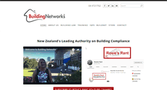 Desktop Screenshot of buildingnetworks.co.nz