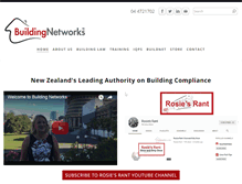 Tablet Screenshot of buildingnetworks.co.nz